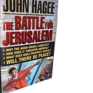 John Hagee the Battle for Jerusalem hardback book